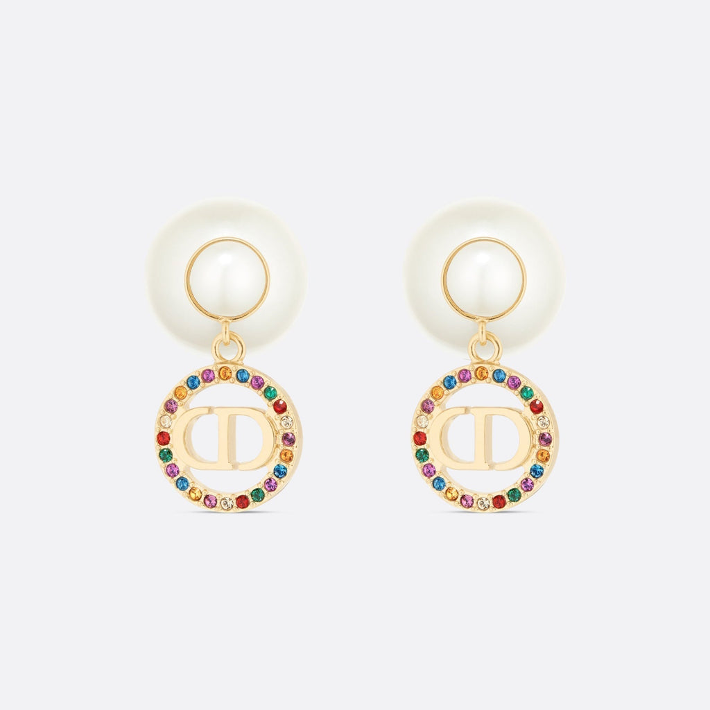 Dior Tribales Multicolor Crystal Earrings