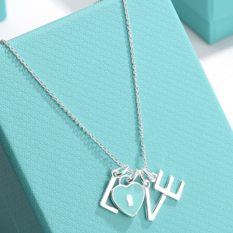Tiffany Love Chain Necklace