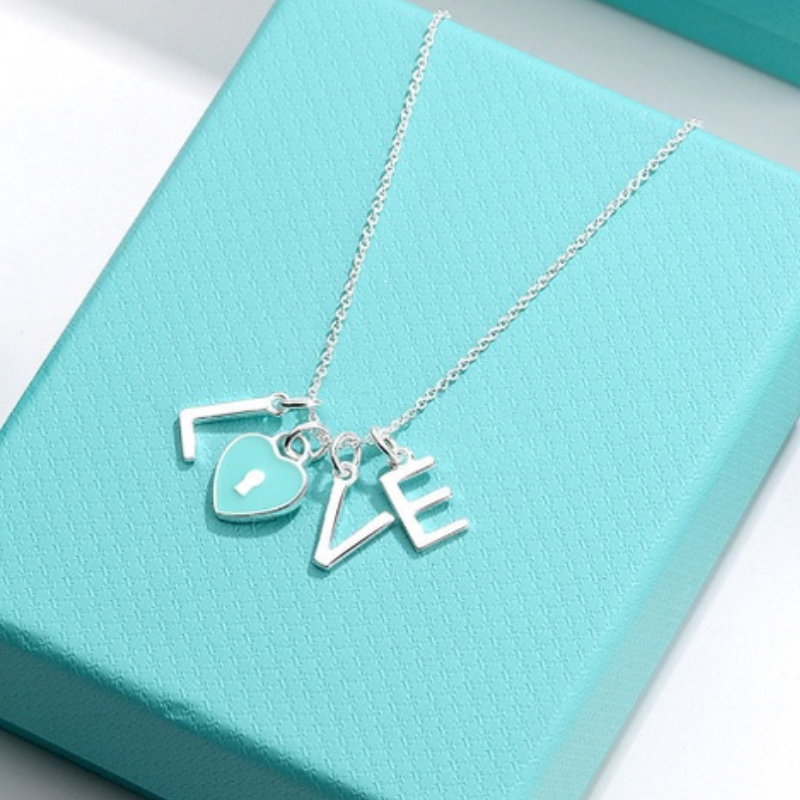 Tiffany Love Chain Necklace