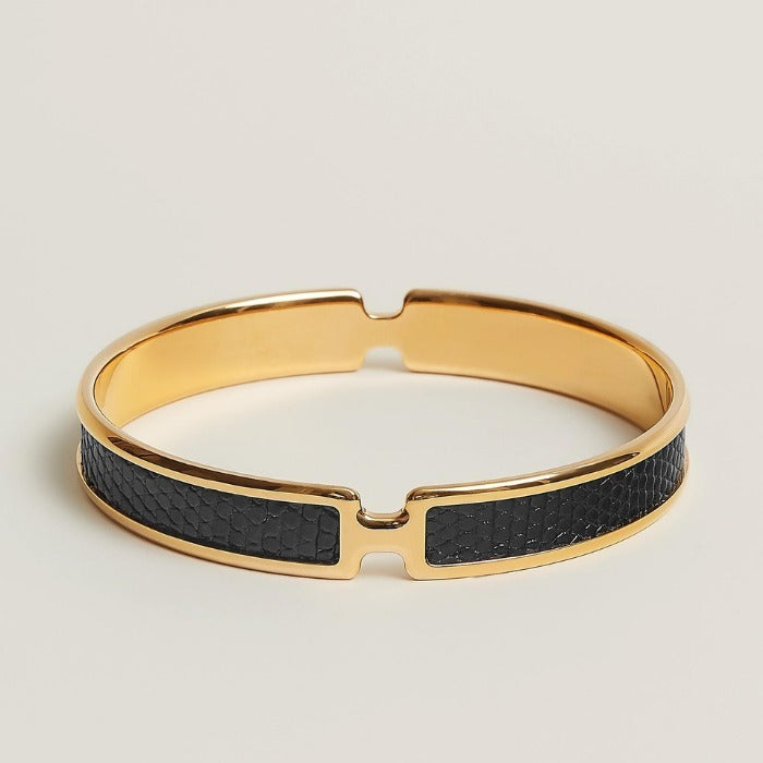 Hermes Olympe Black Bracelet