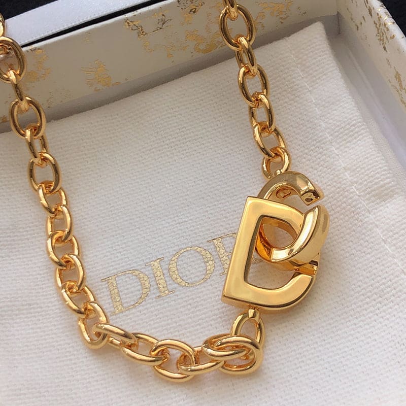 Dior Lock Necklace