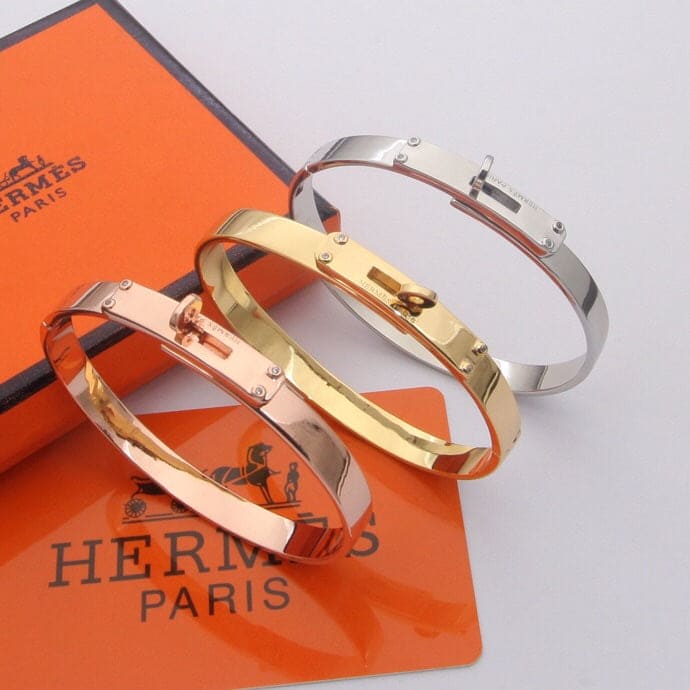 Hermes Kelly Bracelet - 18K Rose Gold