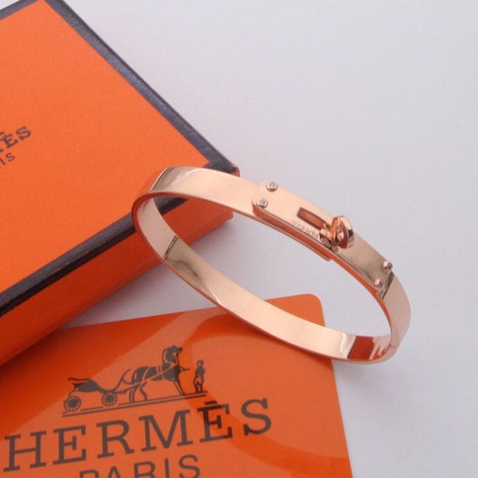 Hermes Kelly Bracelet - 18K Rose Gold