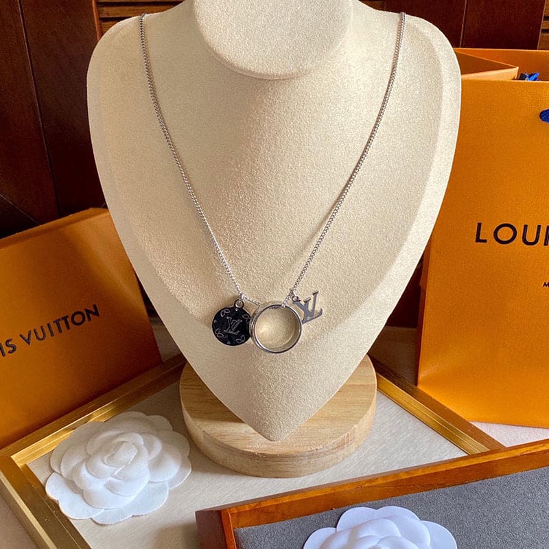 Louis Vuitton Monogram Charms Necklace