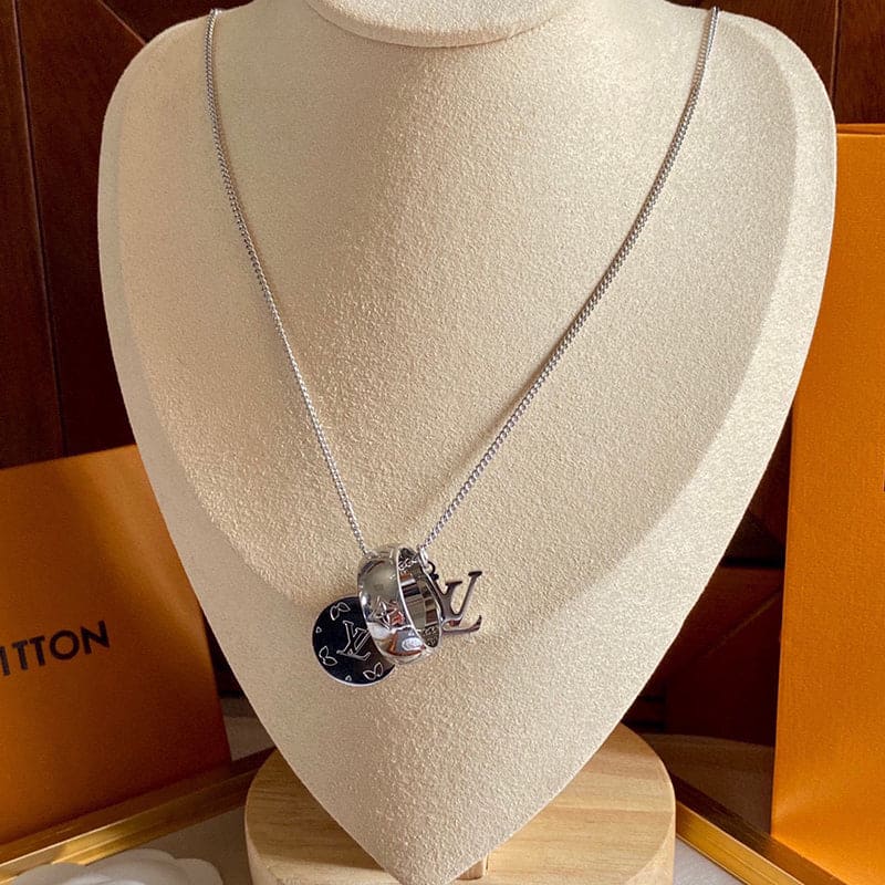 Louis Vuitton Monogram Charms Necklace