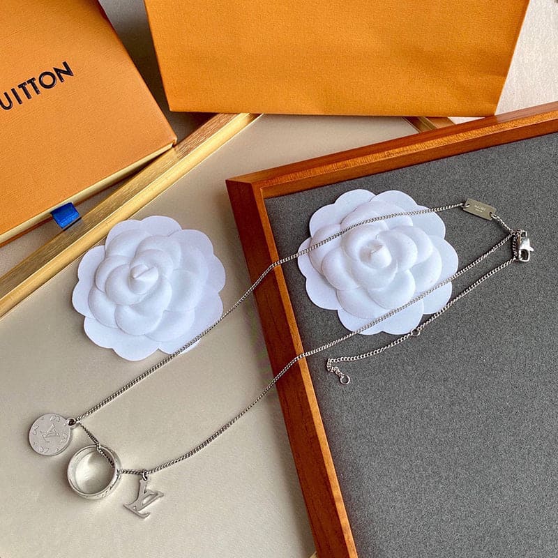 Louis Vuitton Monogram Charms Necklace