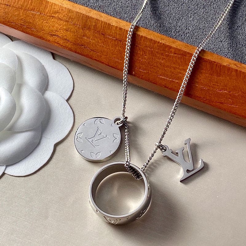 Louis Vuitton Monogram Charms Necklace