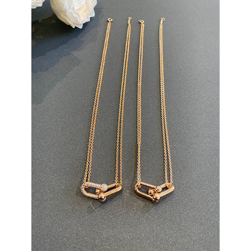 Tiffany HardWear Double Link Necklace