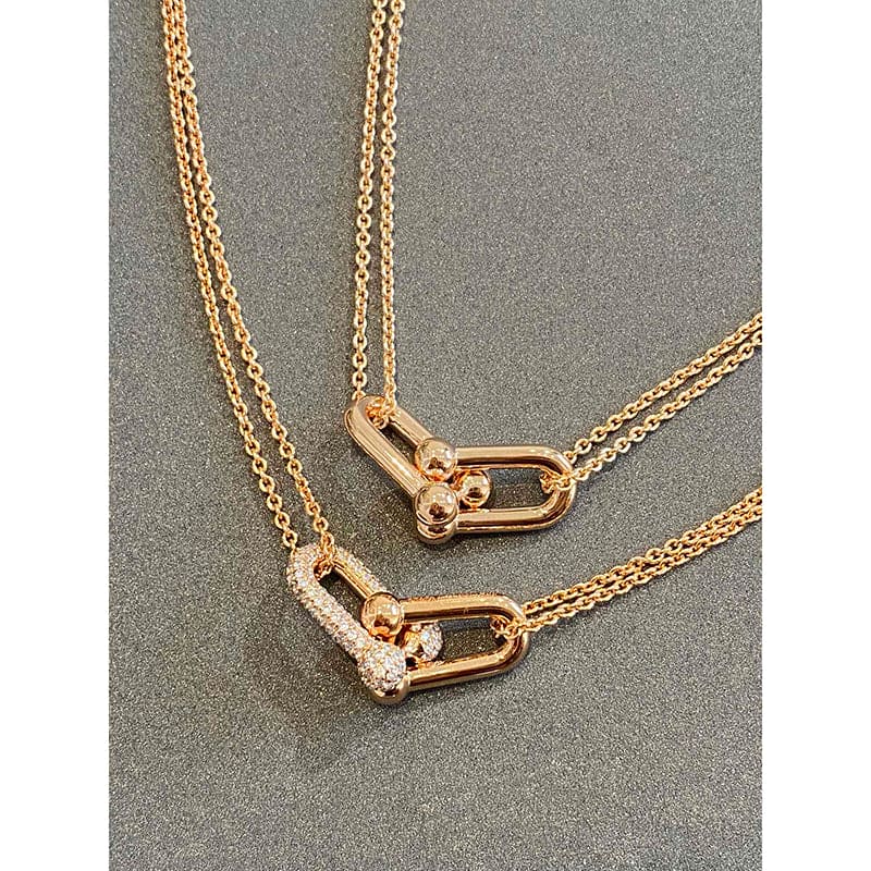 Tiffany HardWear Double Link Necklace