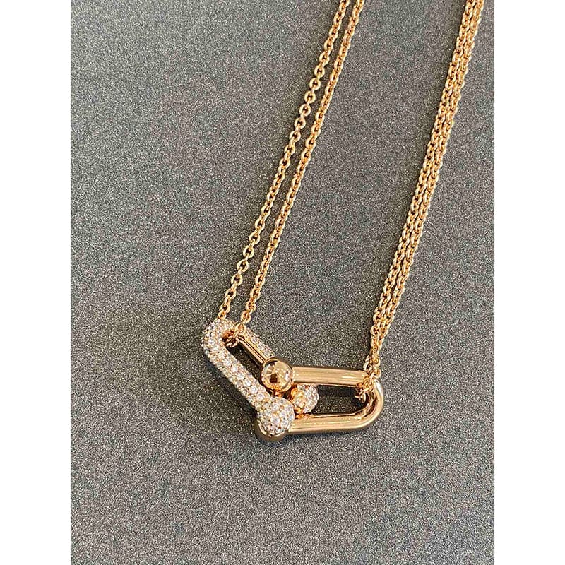 Tiffany HardWear Double Link Necklace