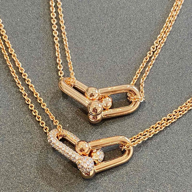Tiffany HardWear Double Link Necklace