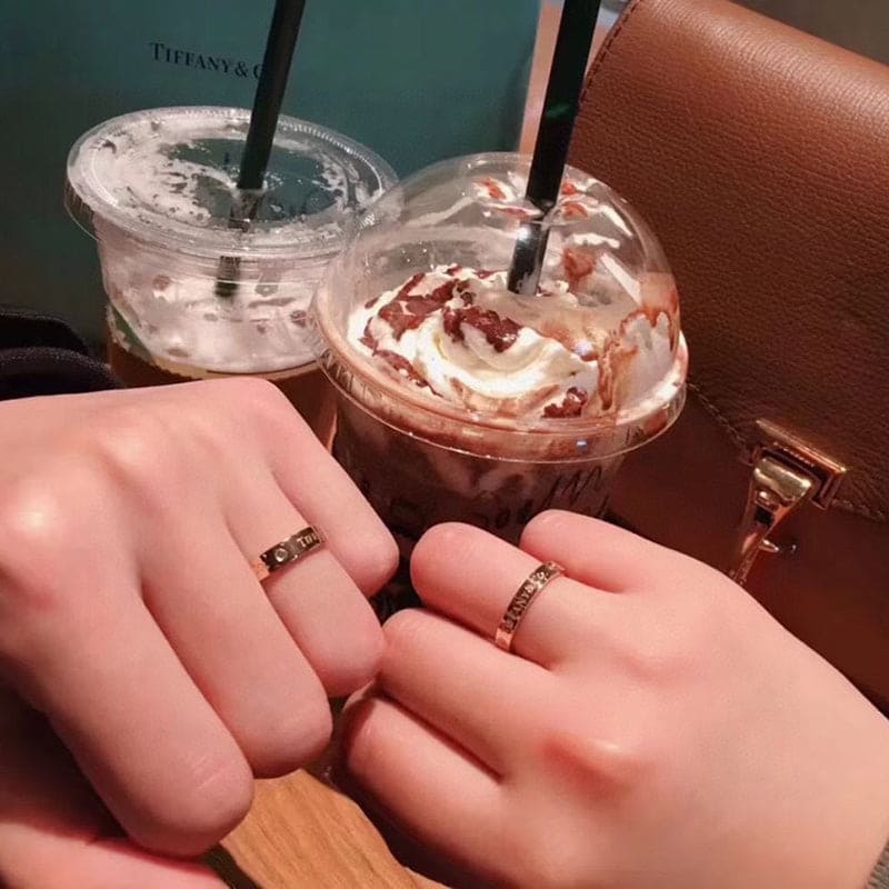 Tiffany Wedding Ring - 18K Rose Gold
