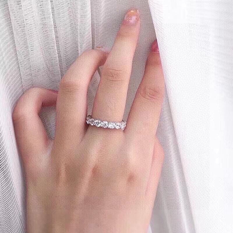 Tiffany Soleste Full Eternity Ring - 18K White Gold