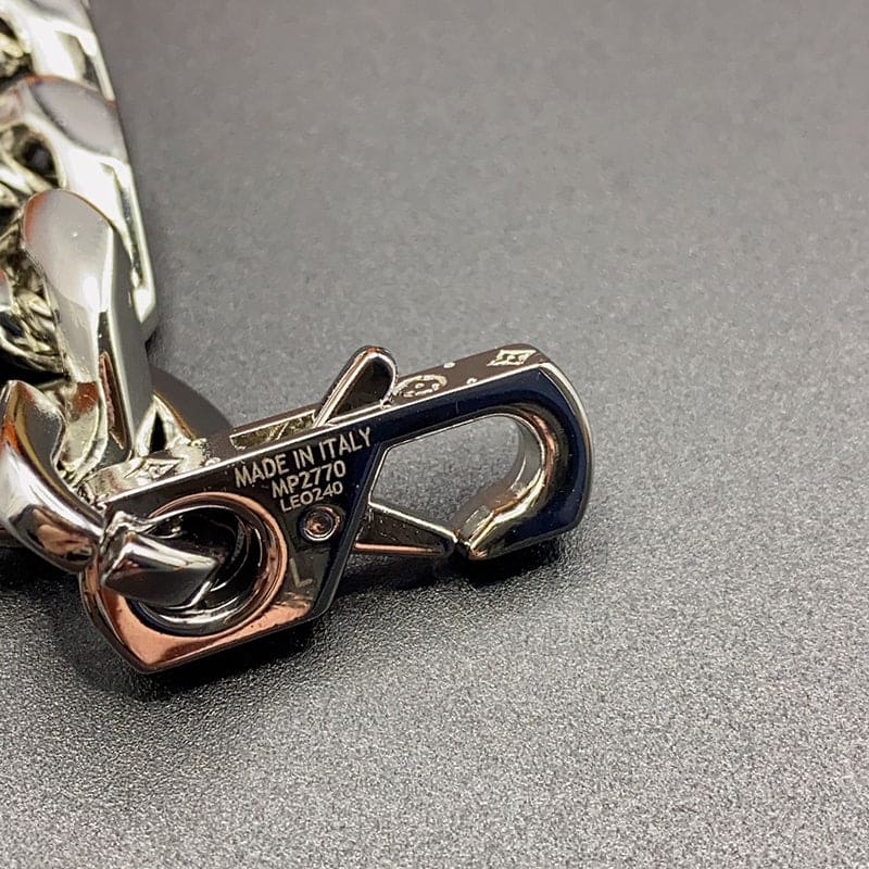 Louis Vuitton Monogram Logo Chain Bracelet