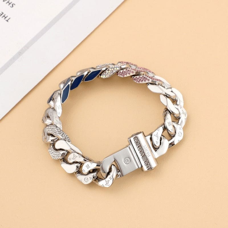Louis Vuitton Chain Links Patches Bracelet
