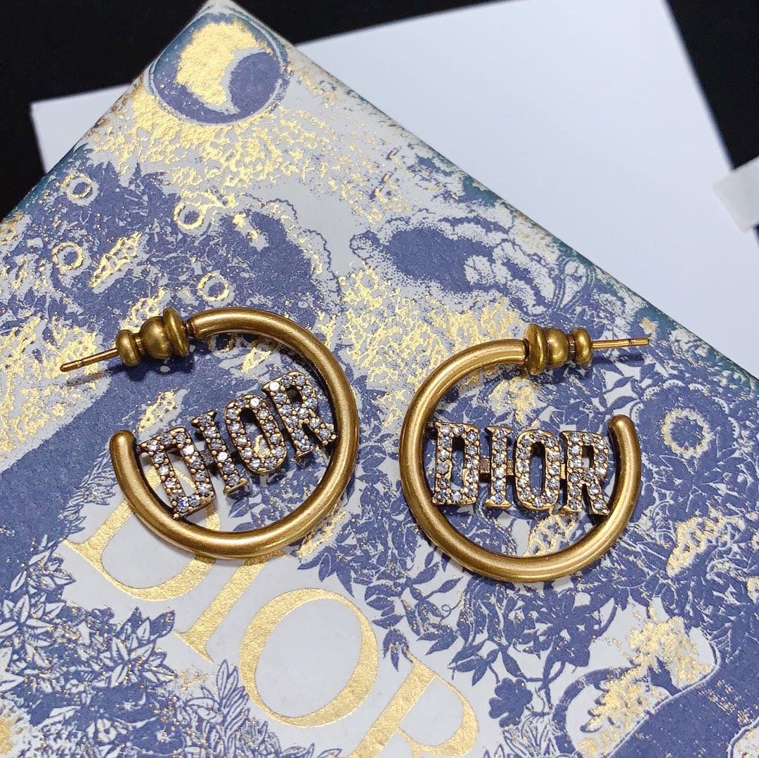 Dior 30 Montaigne Hoop Earrings