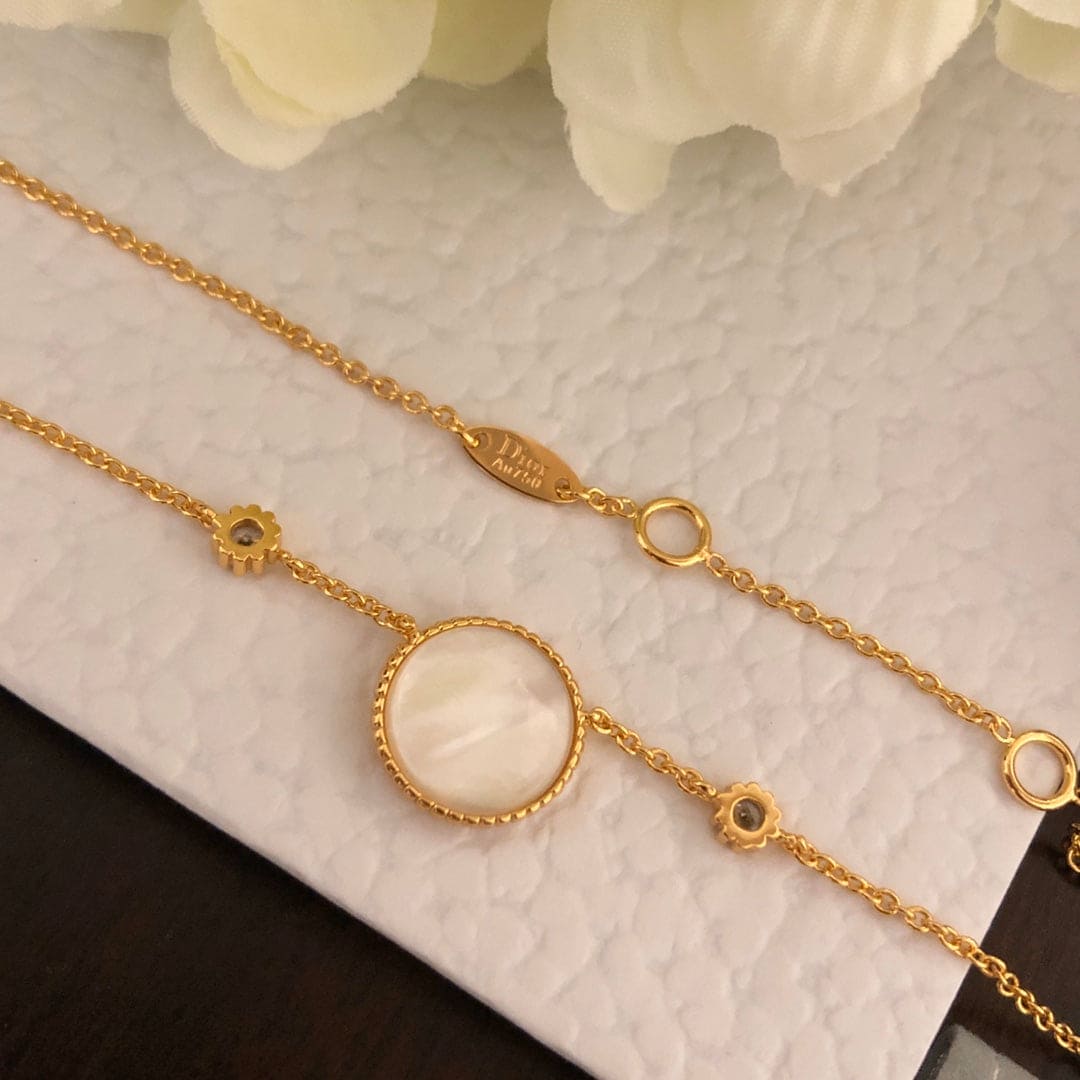 Dior Rose Des Vents Vintage Necklace