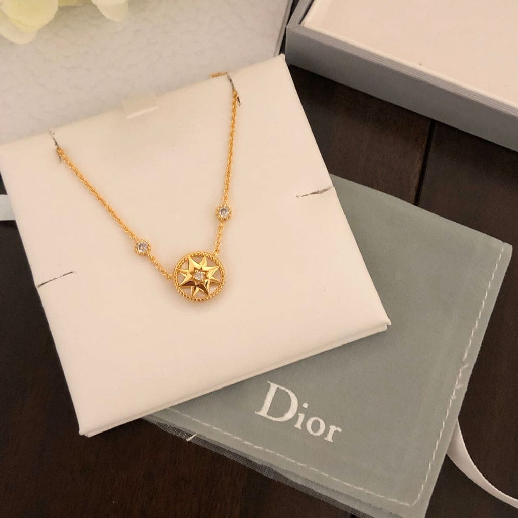 Dior Rose Des Vents Vintage Necklace
