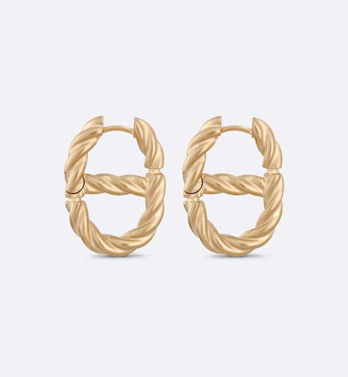 Dior Navy Earrings