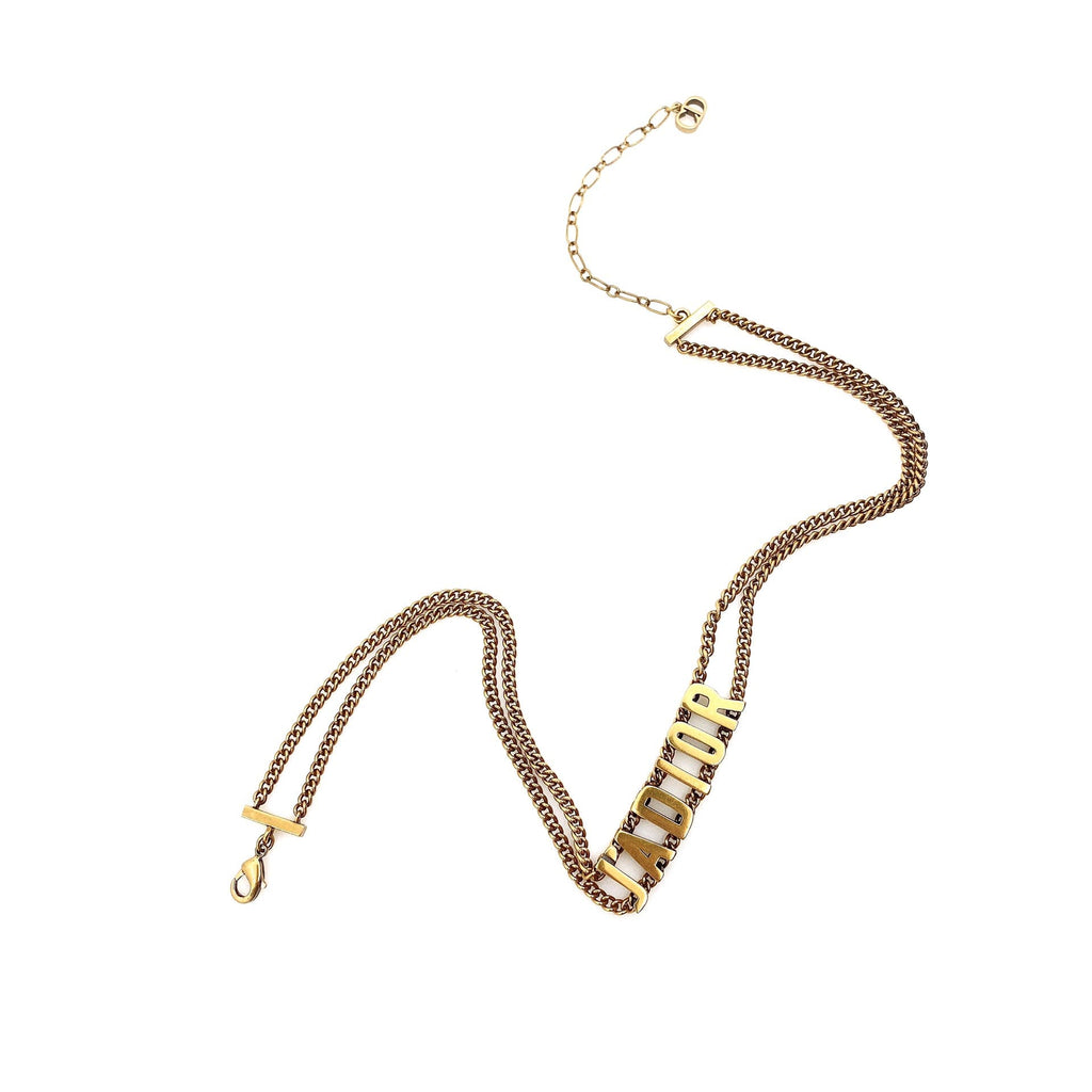 Dior J'Adior Choker Chain Necklace