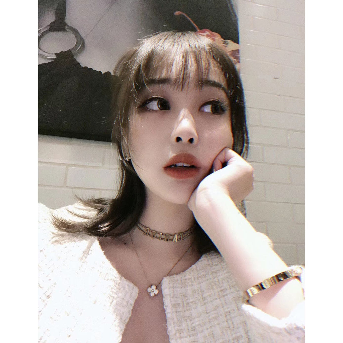 Dior J'Adior Choker Chain Necklace