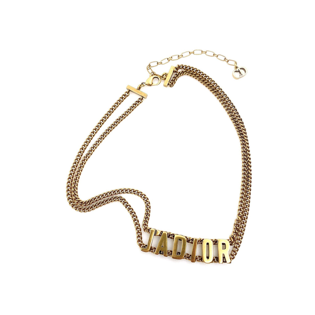 Dior J'Adior Choker Chain Necklace