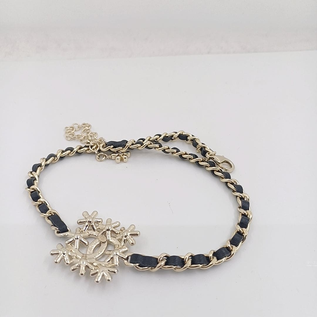 Chanel Lambskin Choker Necklace