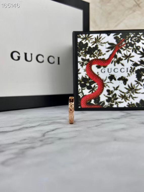 Gucci Icon Ring - 18K Yellow Gold