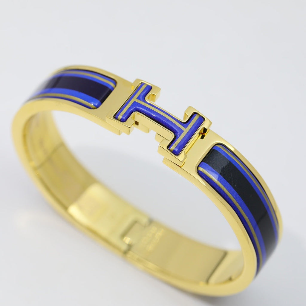 Hermes Clic H Purple Bracelet