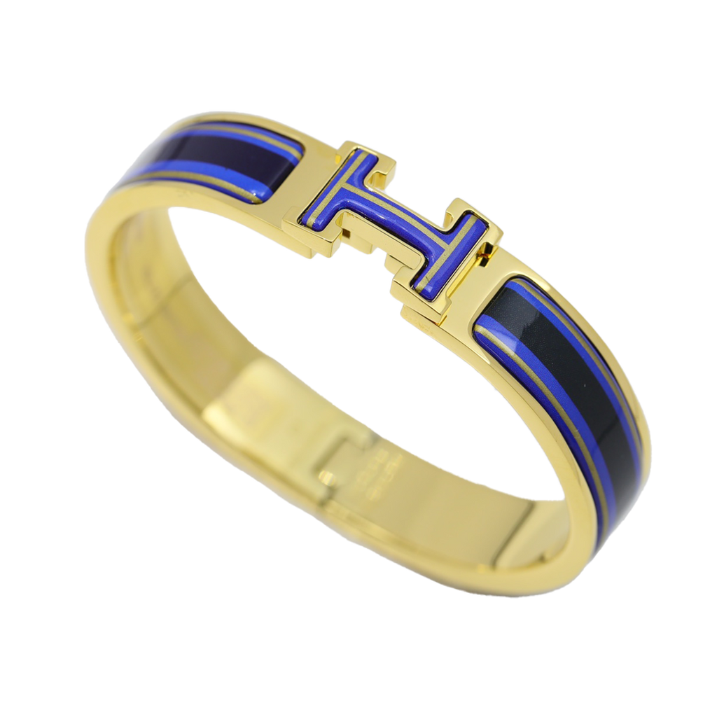 Hermes Clic H Purple Bracelet