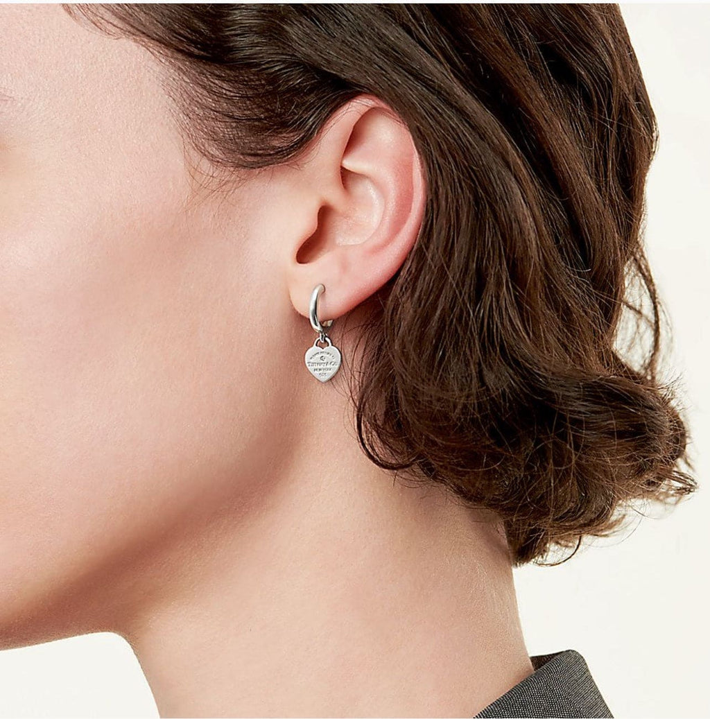 Return to Tiffany Hoop Earrings - 18K Gold