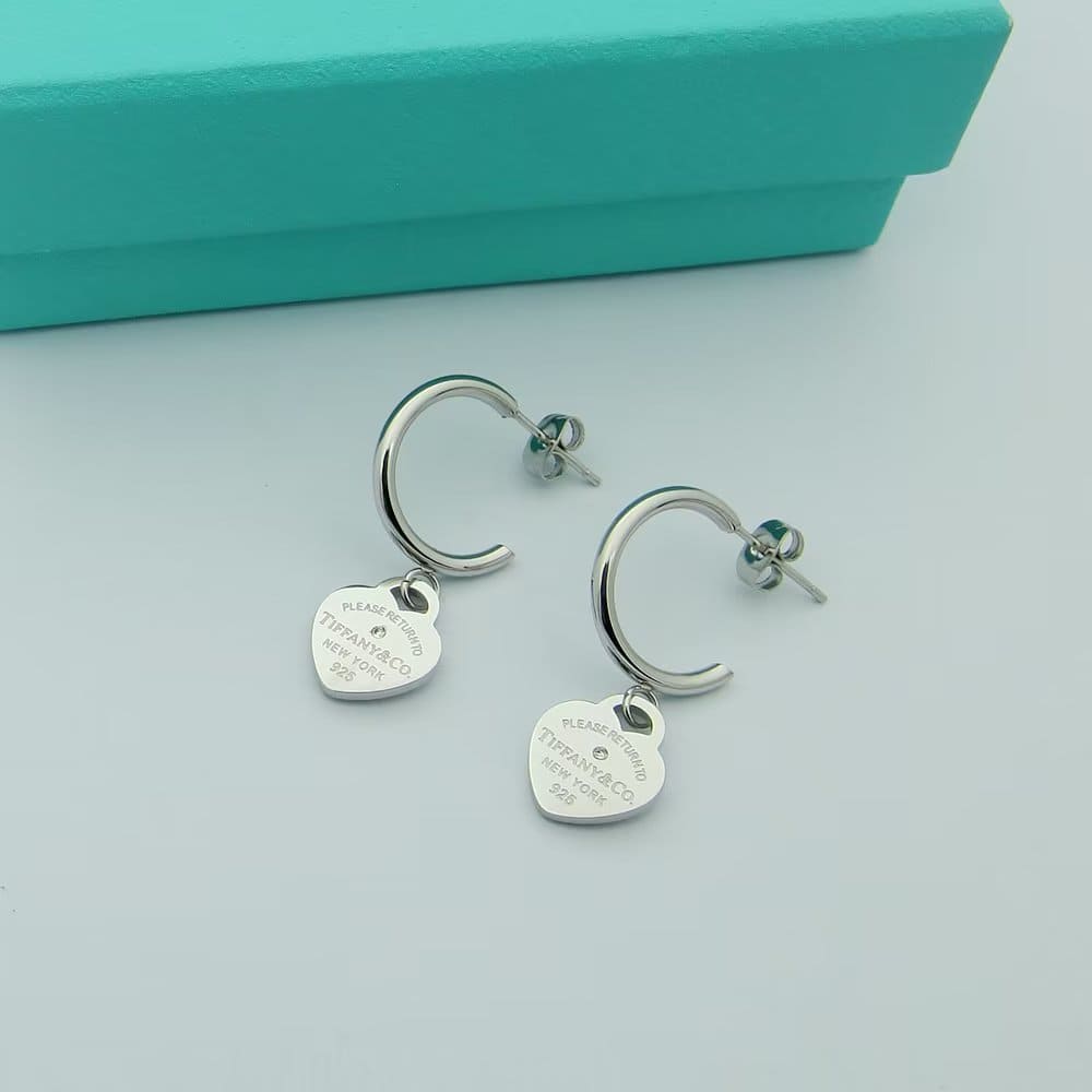 Return to Tiffany Hoop Earrings - 18K Gold