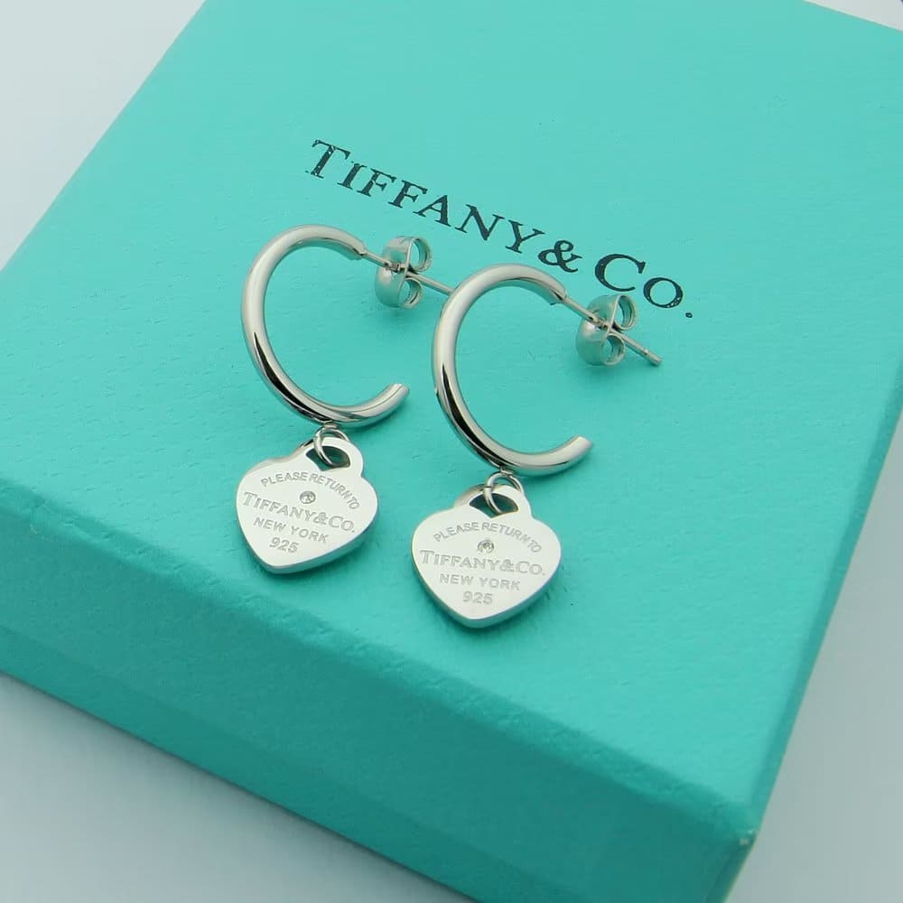 Return to Tiffany Hoop Earrings - 18K Gold
