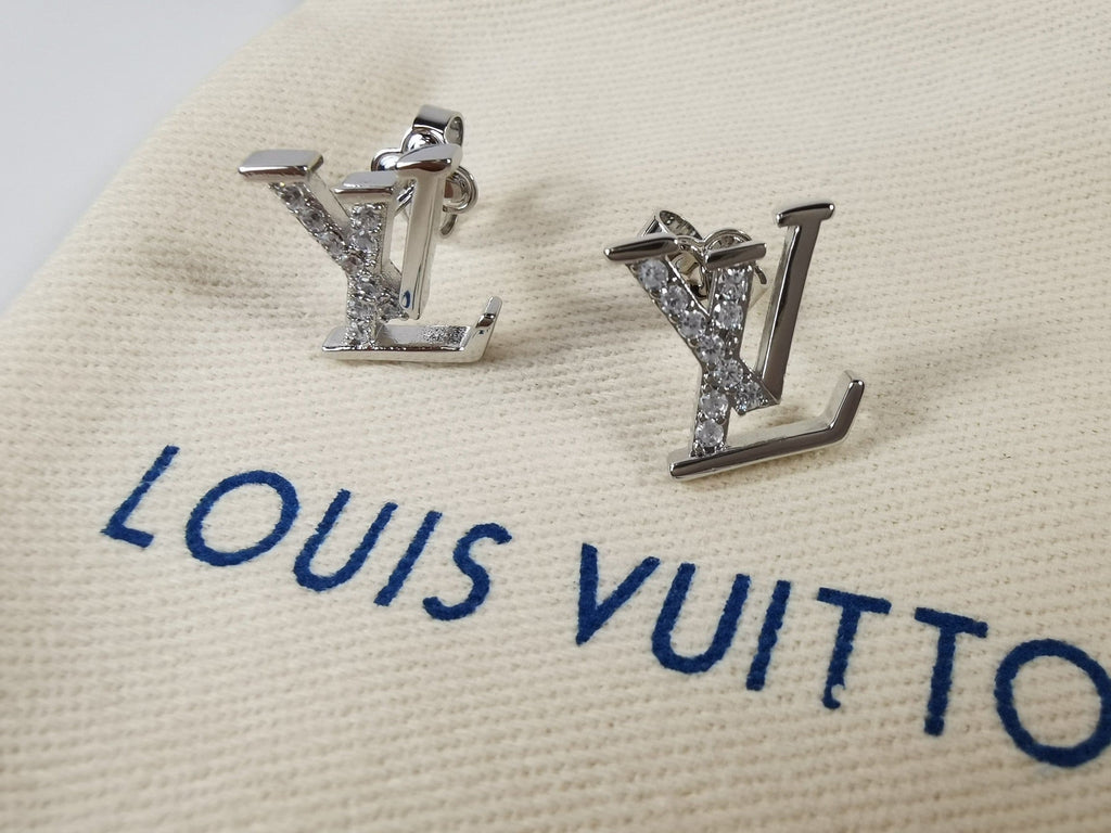 Louis Vuitton Iconic Diamond Earrings - 18K White Gold
