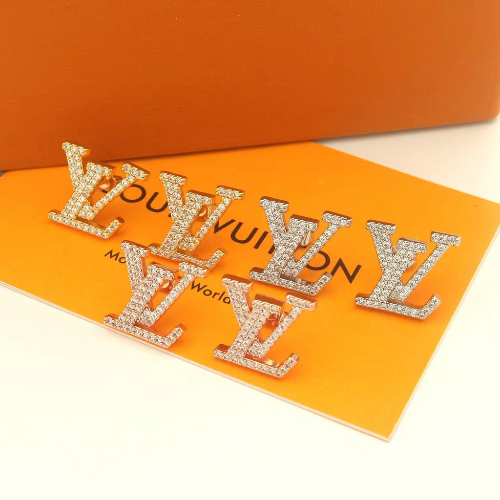 Louis Vuitton Iconic Diamond Earrings - 18K Yellow Gold