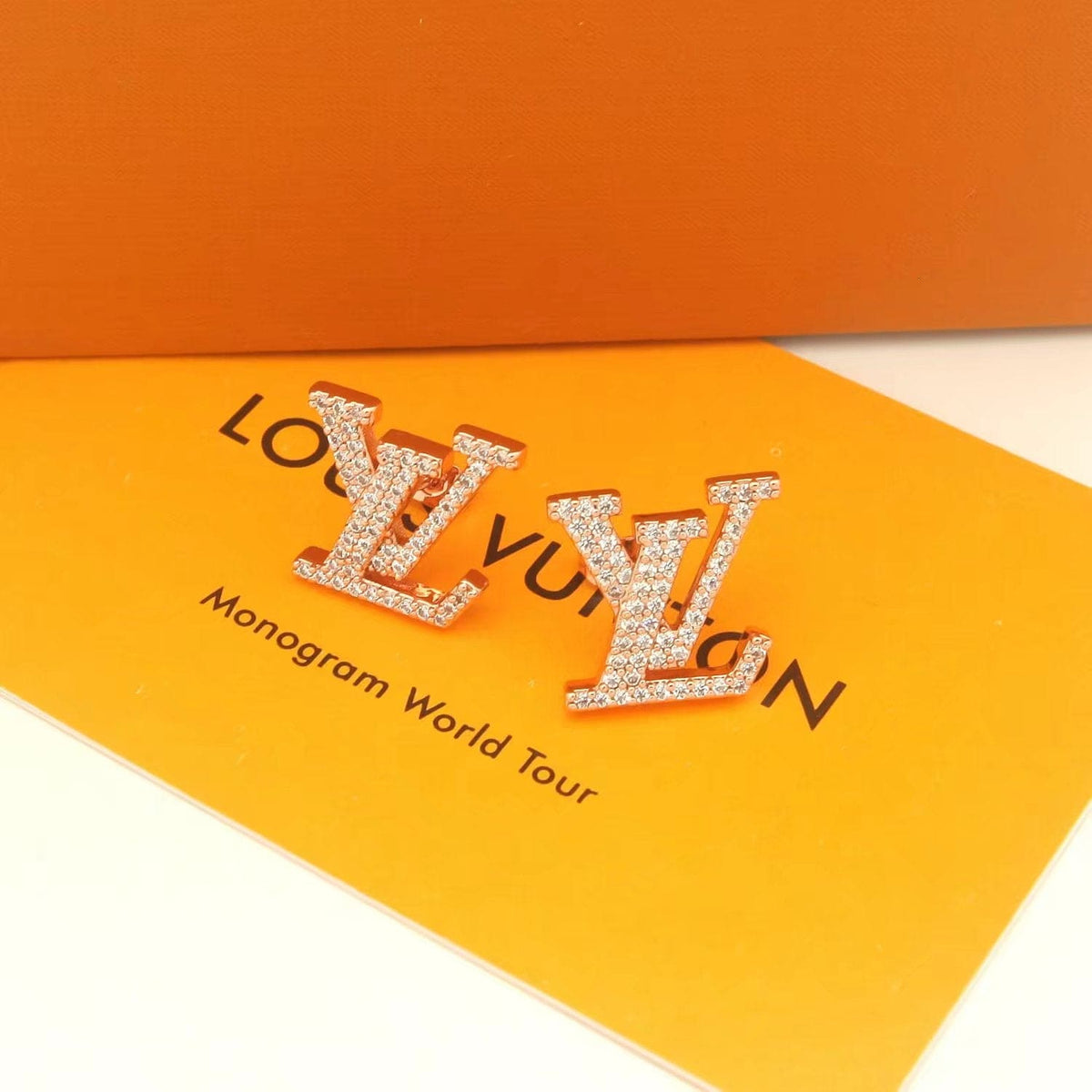 Louis Vuitton Iconic Diamond Earrings - 18K Yellow Gold