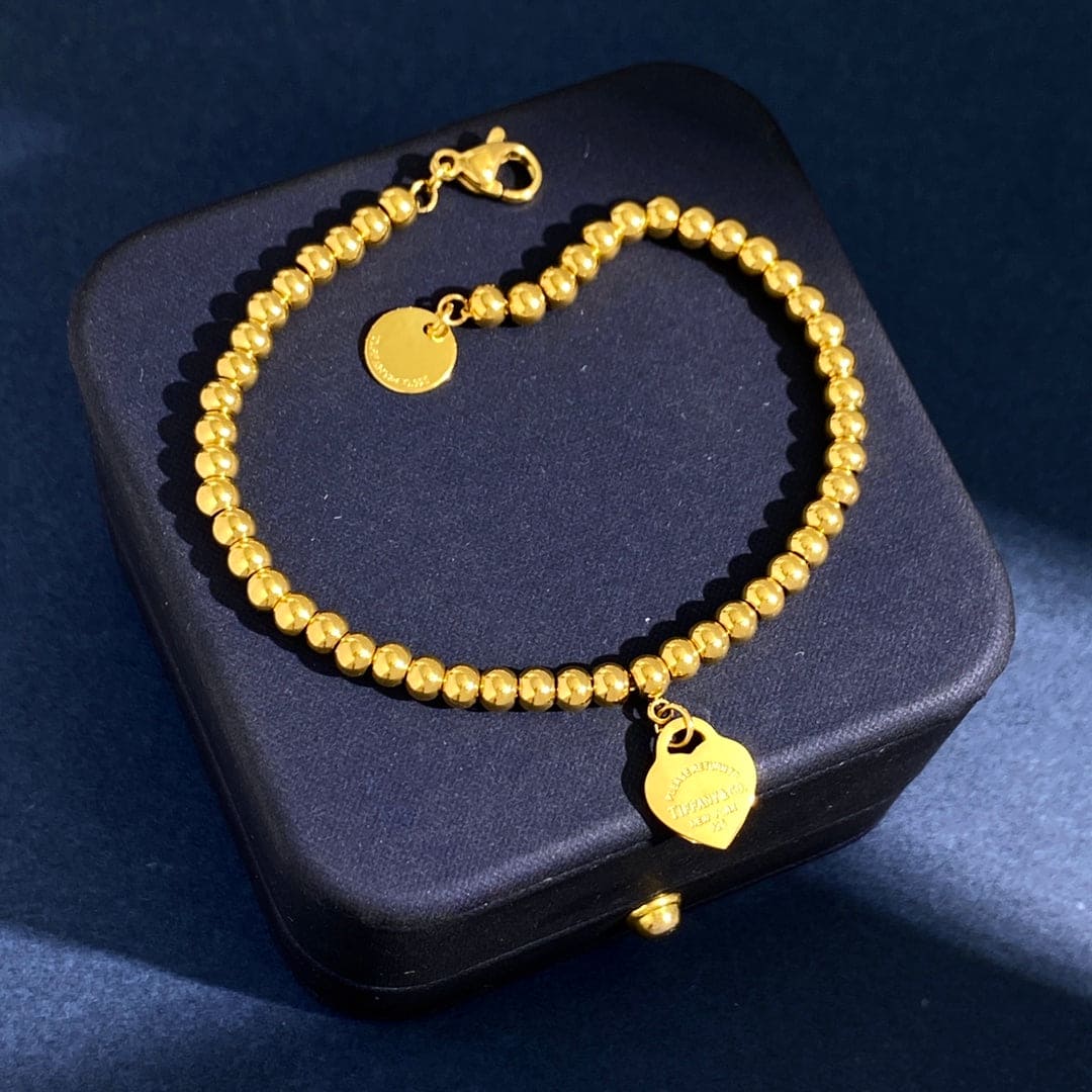 Return to Tiffany Heart Tag Bracelet - 18K Yellow Gold