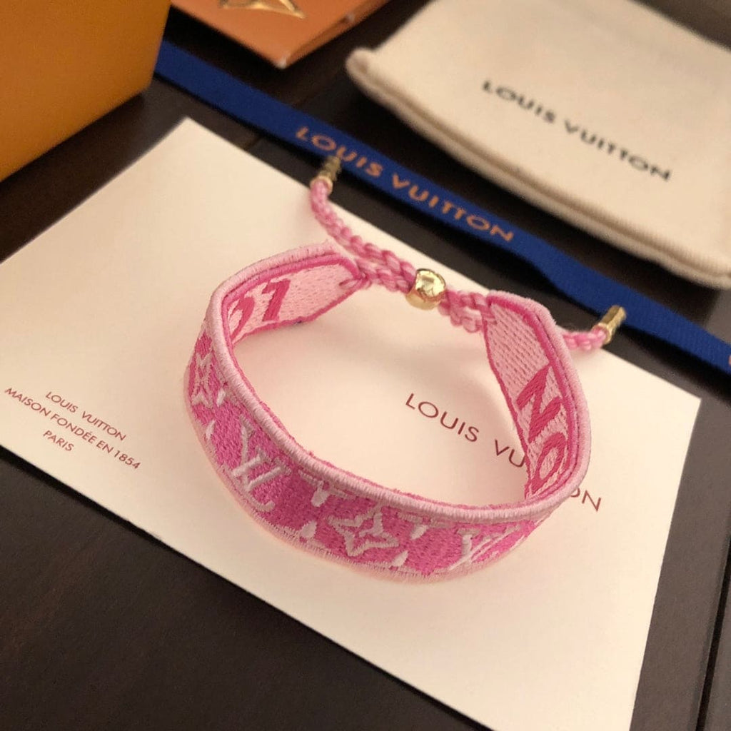 Louis Vuitton Buddy Pink Bracelet