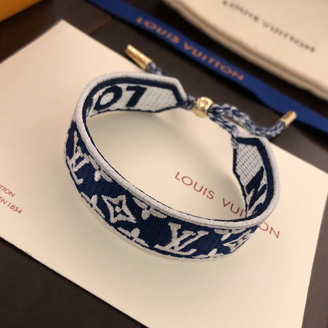 Louis Vuitton Buddy Red & Black Bracelet