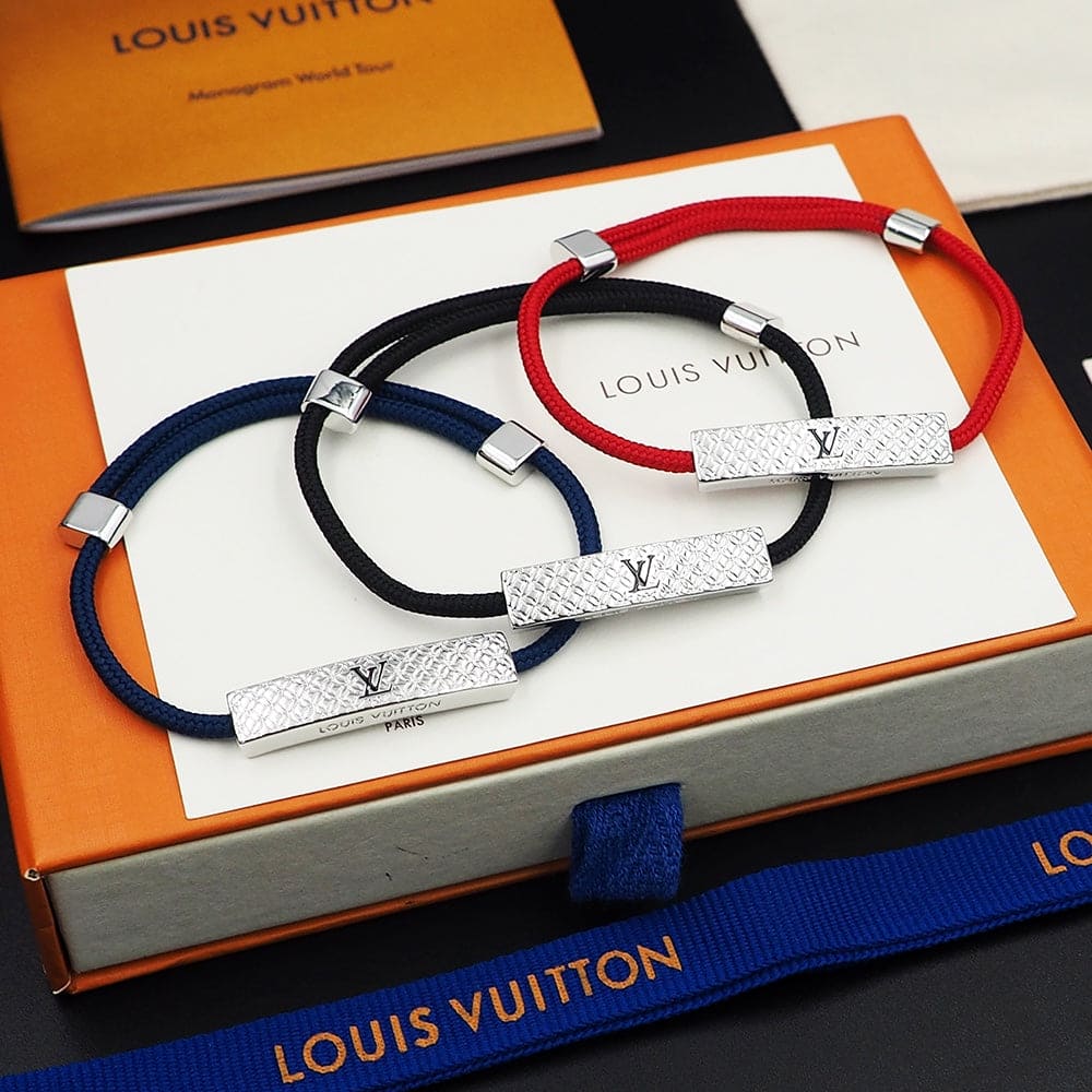 Louis Vuitton Champs Elysees Red Bracelet
