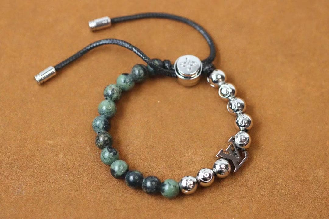 Louis Vuitton Beads Green Bracelet