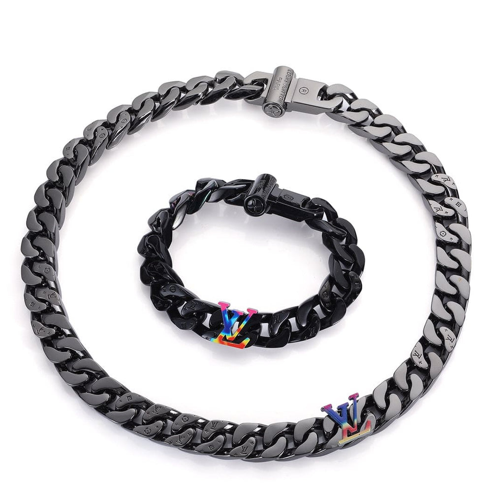 Louis Vuitton Rainbow Chain Link Bracelet