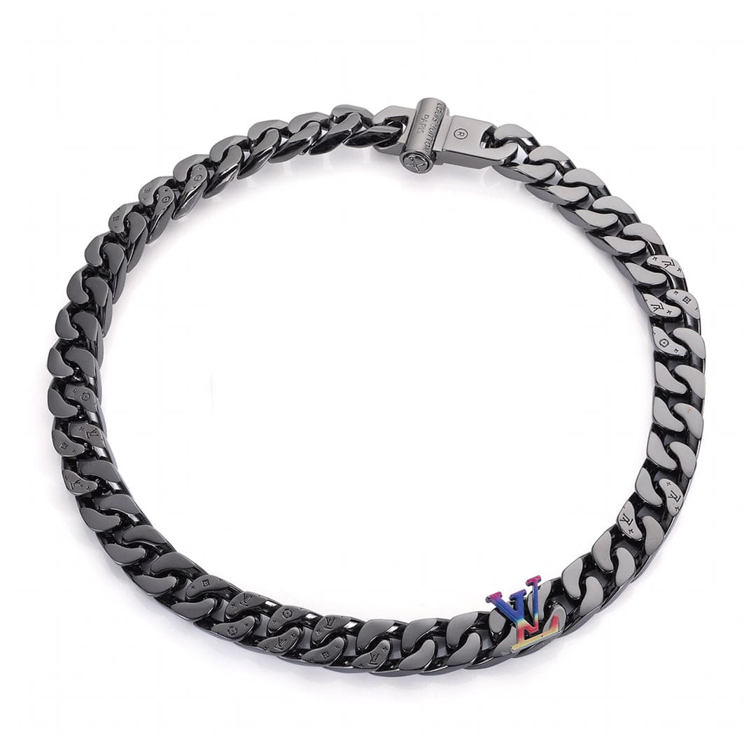 Louis Vuitton Rainbow Chain Link Necklace