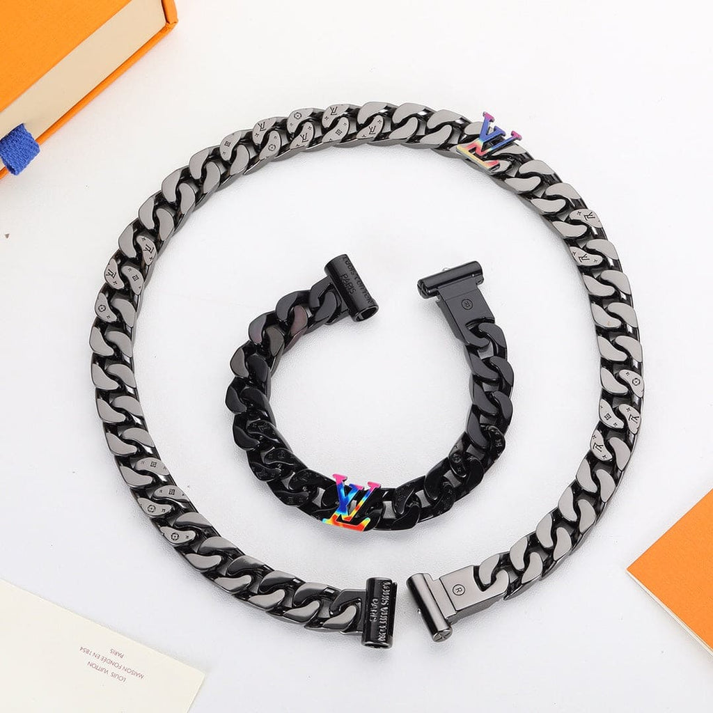Louis Vuitton Rainbow Chain Link Bracelet