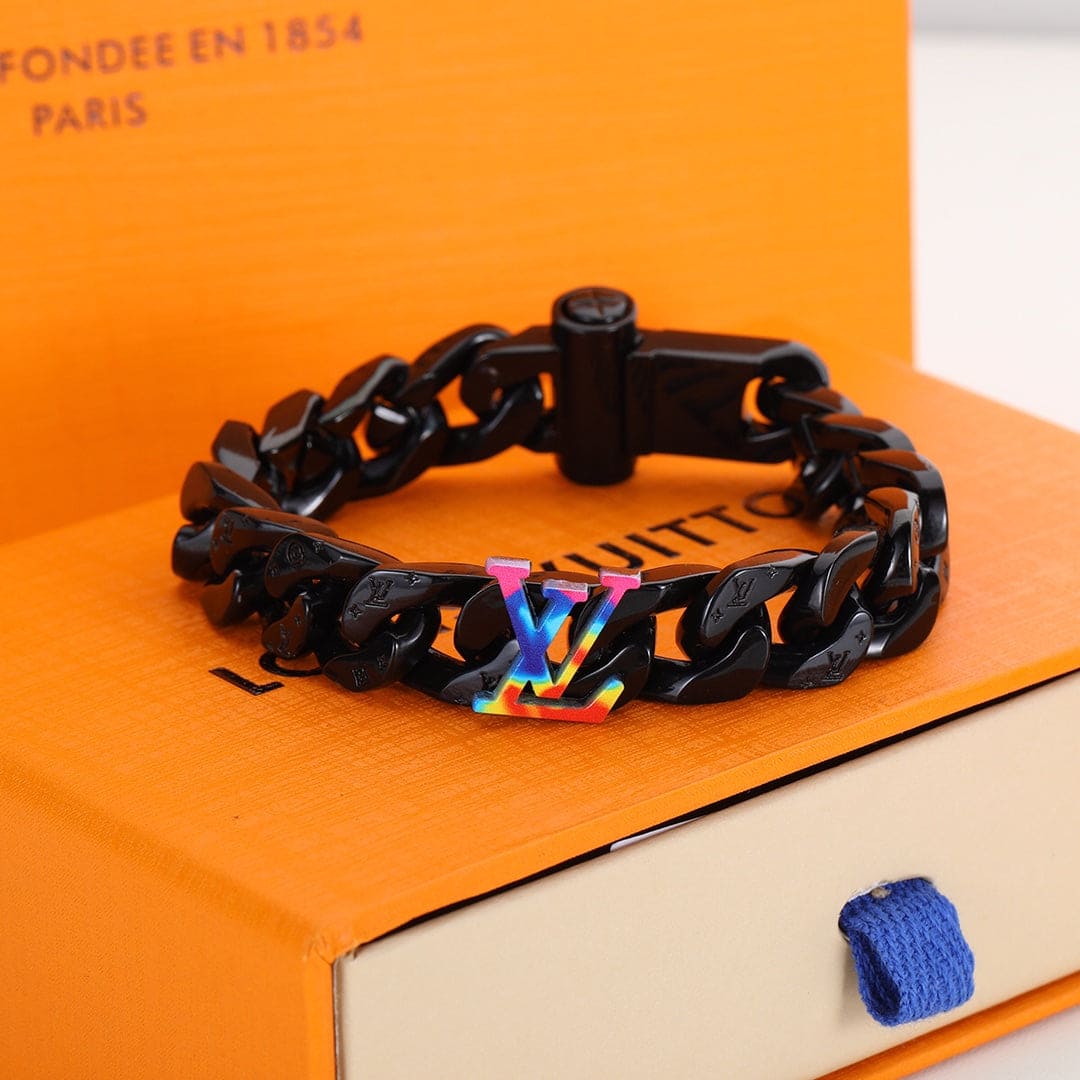 Louis Vuitton Rainbow Chain Link Bracelet