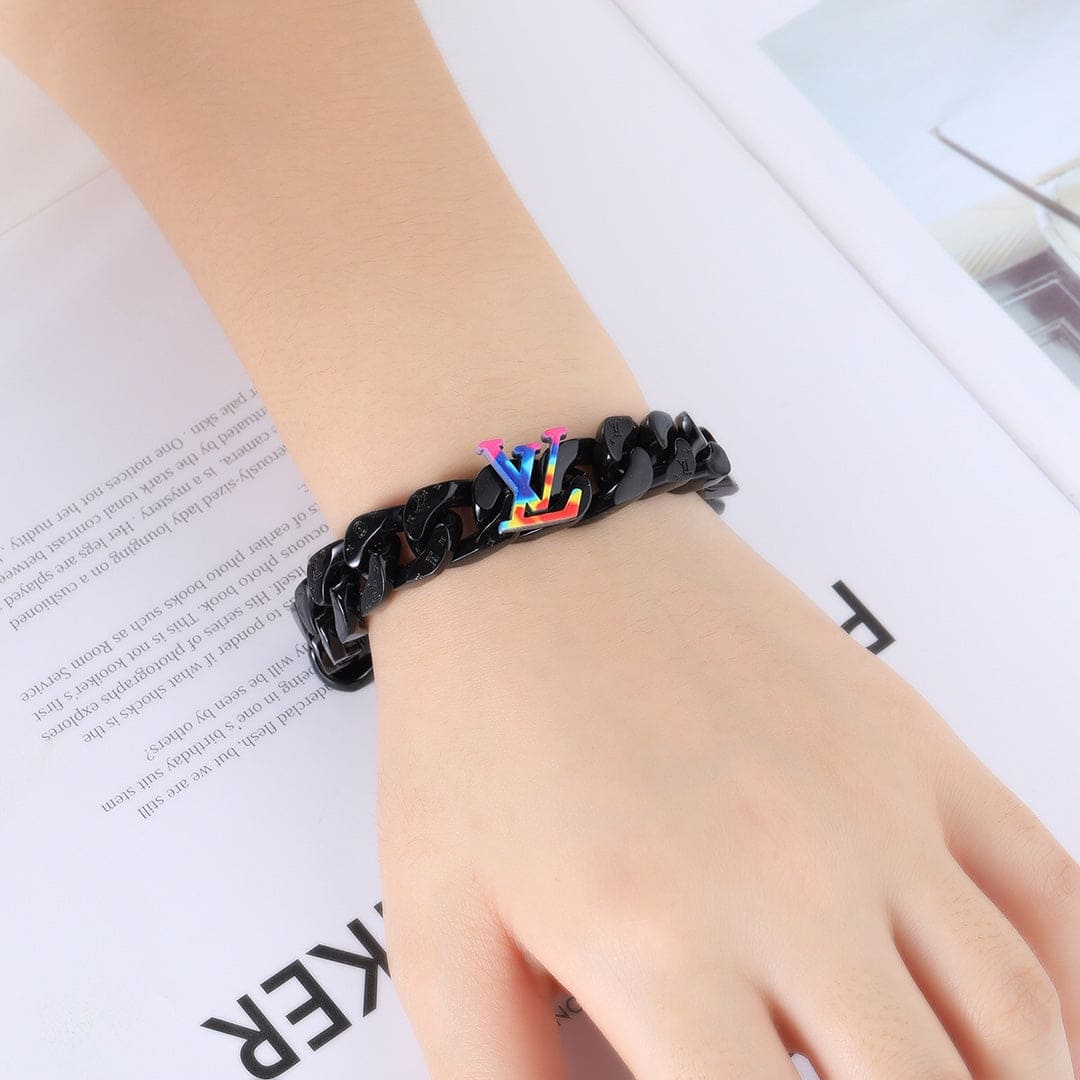 Louis Vuitton Rainbow Chain Link Bracelet