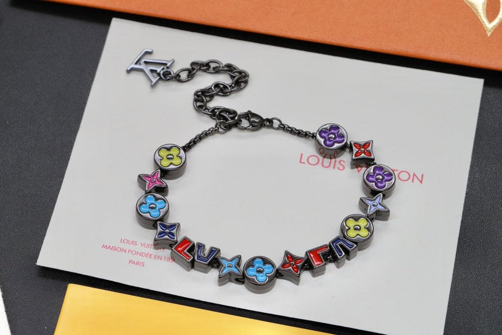 Louis Vuitton Monogram Party Black Bracelet