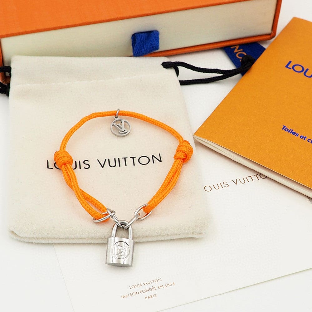 Louis Vuitton Silver Lockit X Virgil Abloh Bracelet