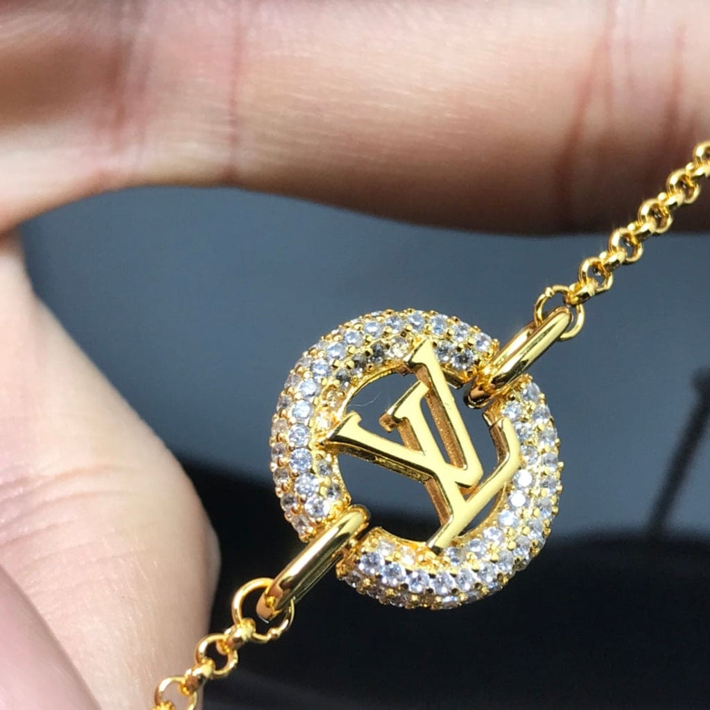 Louis Vuitton Vintage Diamond Bracelet