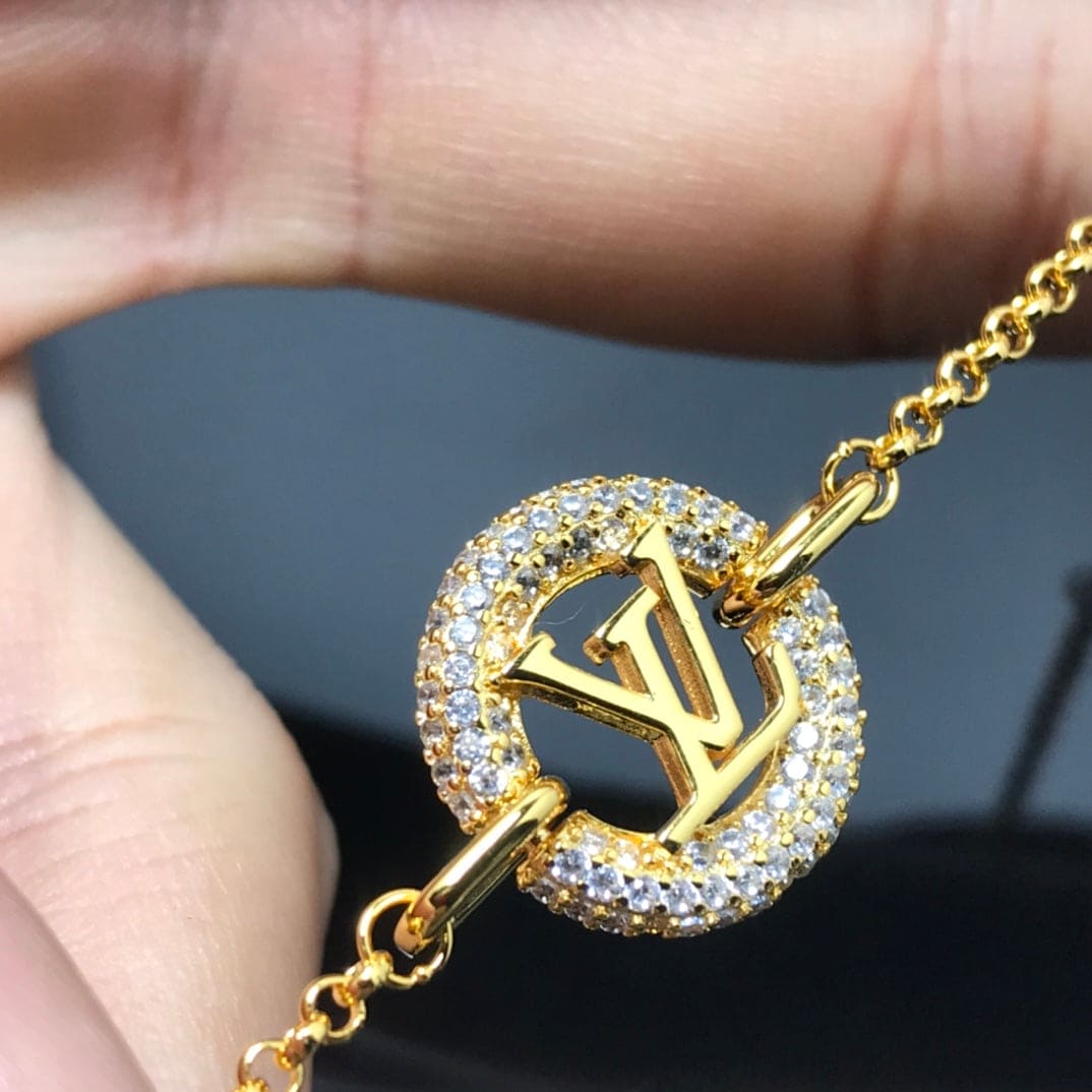 Louis Vuitton Vintage Diamond Bracelet
